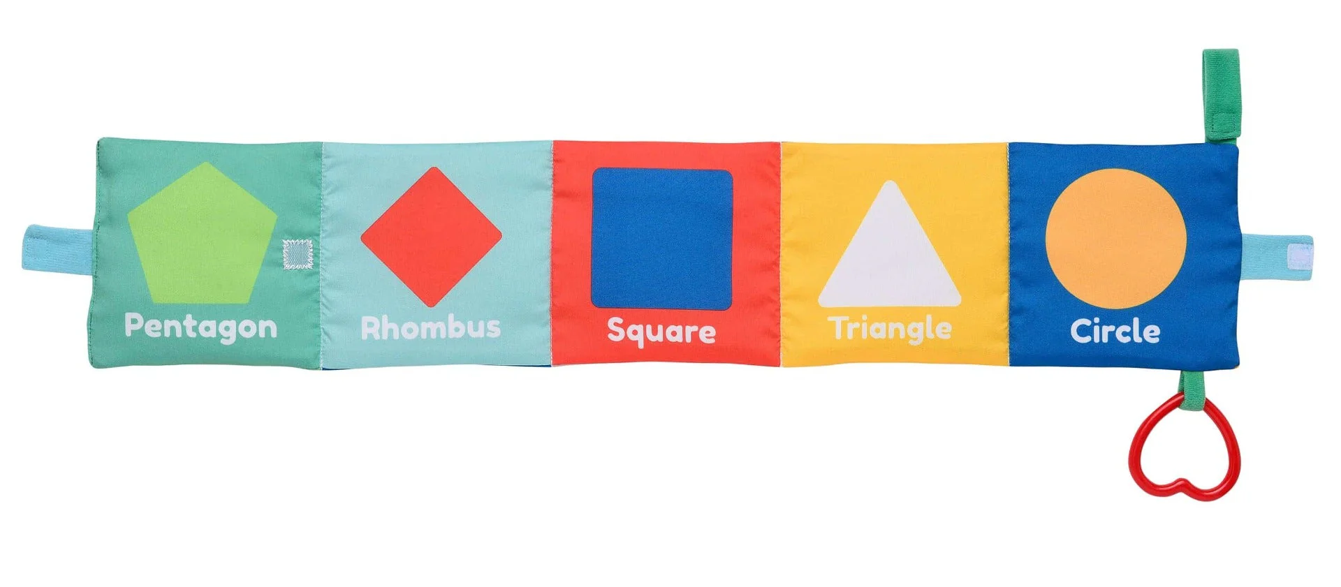 Affirmation & Shapes Sensory Accordion Book - Image 3