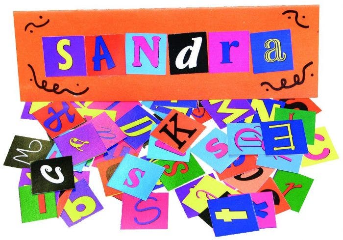 Alphabet Pasting Pieces 2000 pack - Image 4