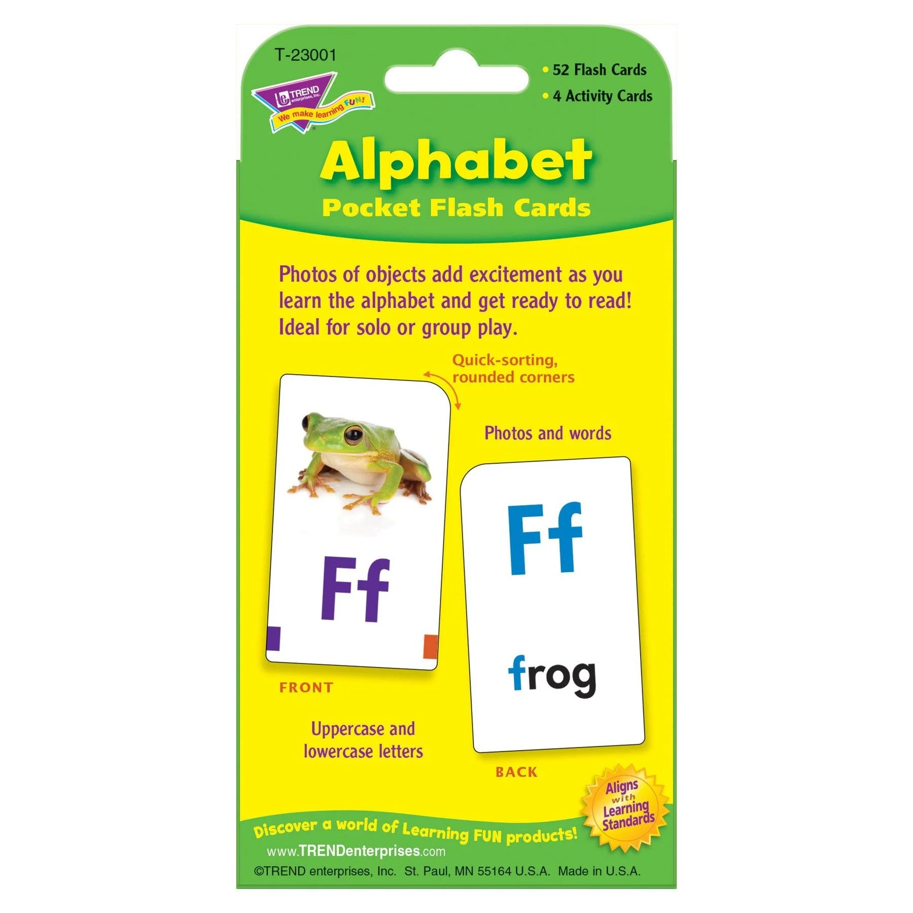 Alphabet Pocket Flash Cards - Image 4