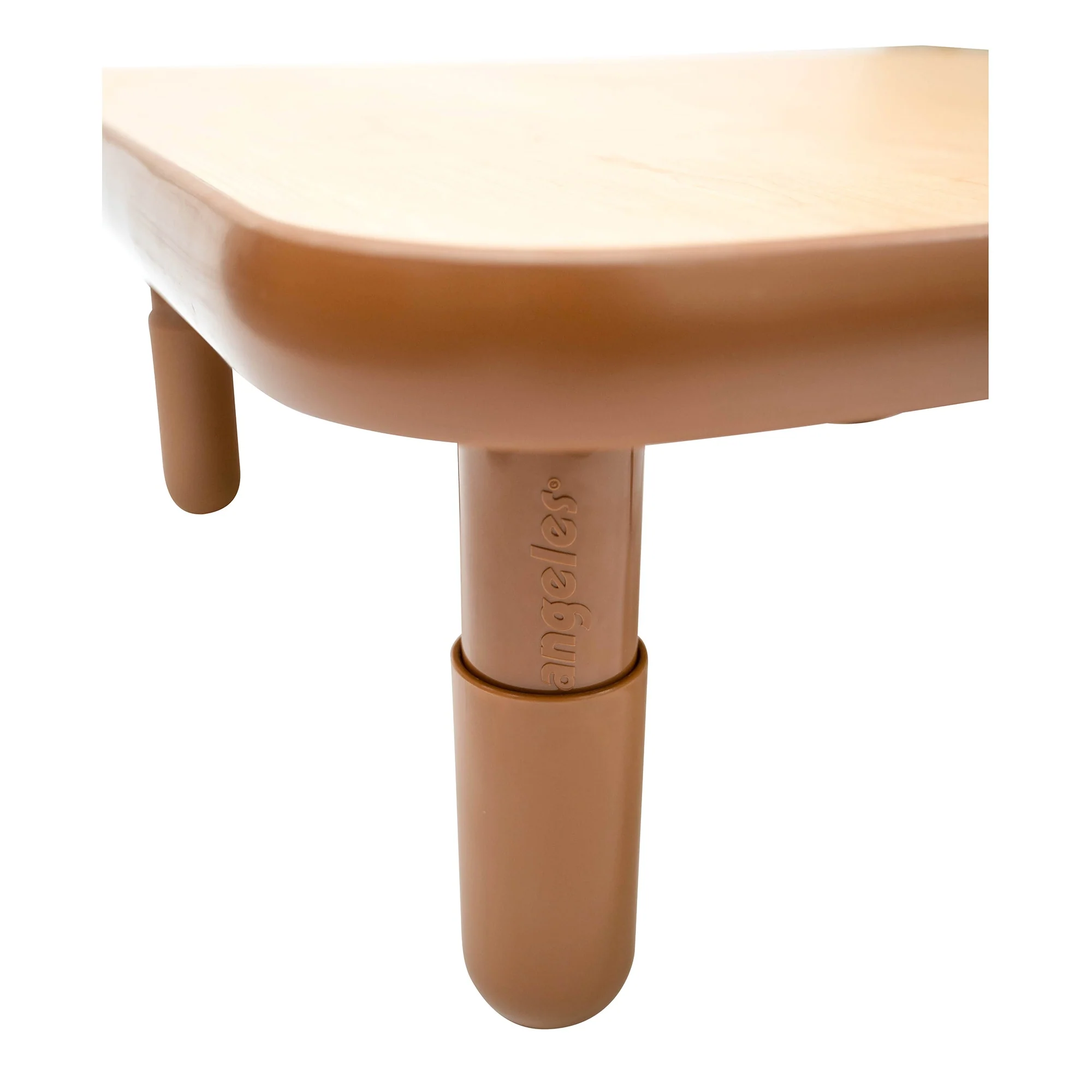 Baseline Toddler 30 Square Table and Chair Set Natural Wood - Image 5