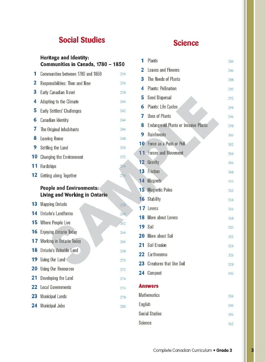 Complete Canadian Curriculum - Image 12