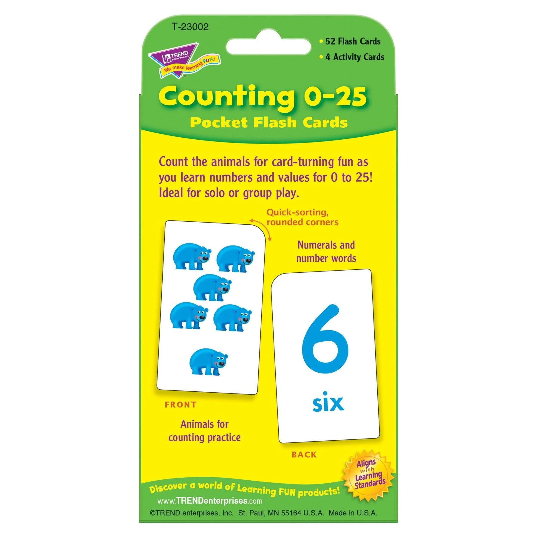 Counting 0 To 25 Flash Cards - Image 4