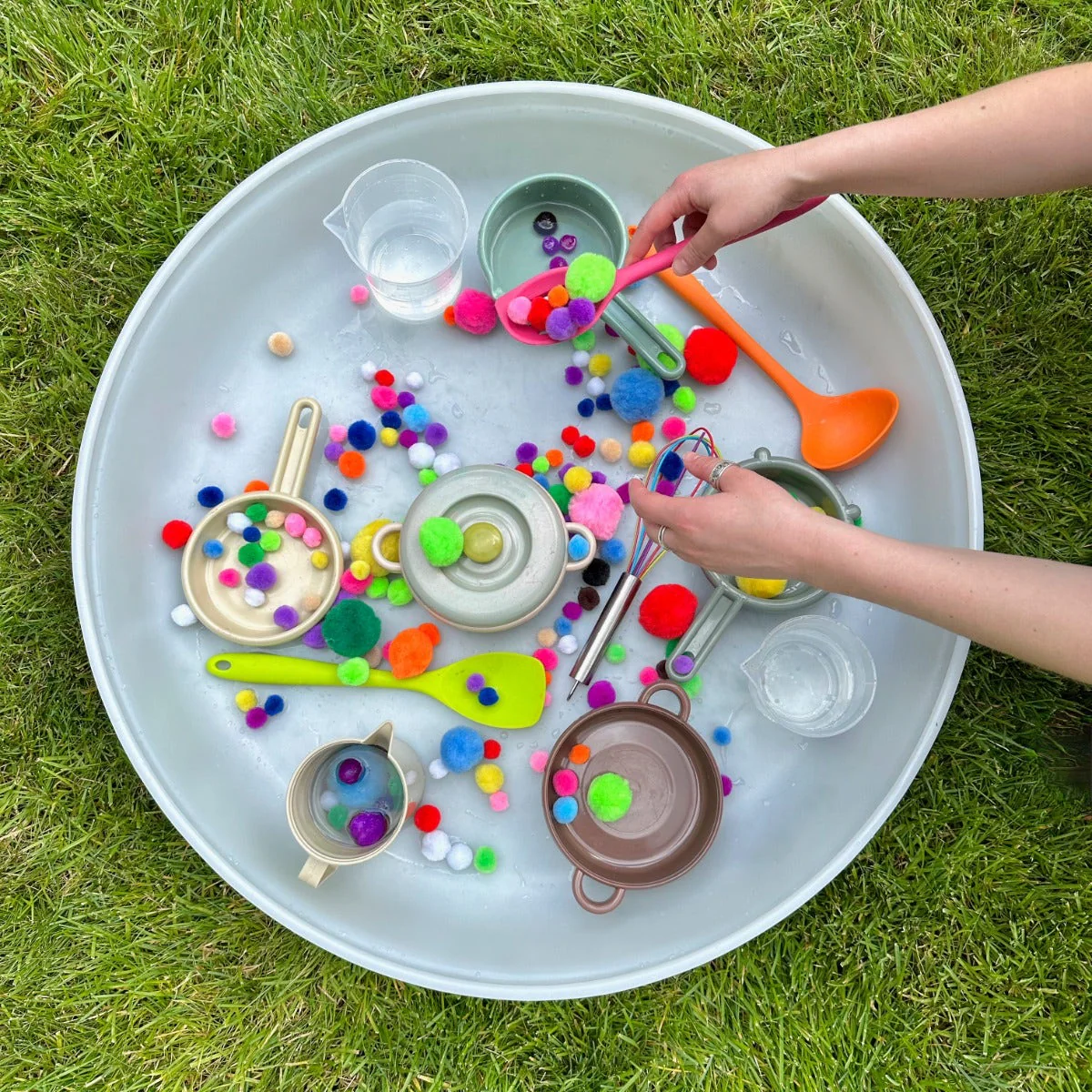 Green Bean Pot-Sieve-Pan 7 Pcs - Image 7
