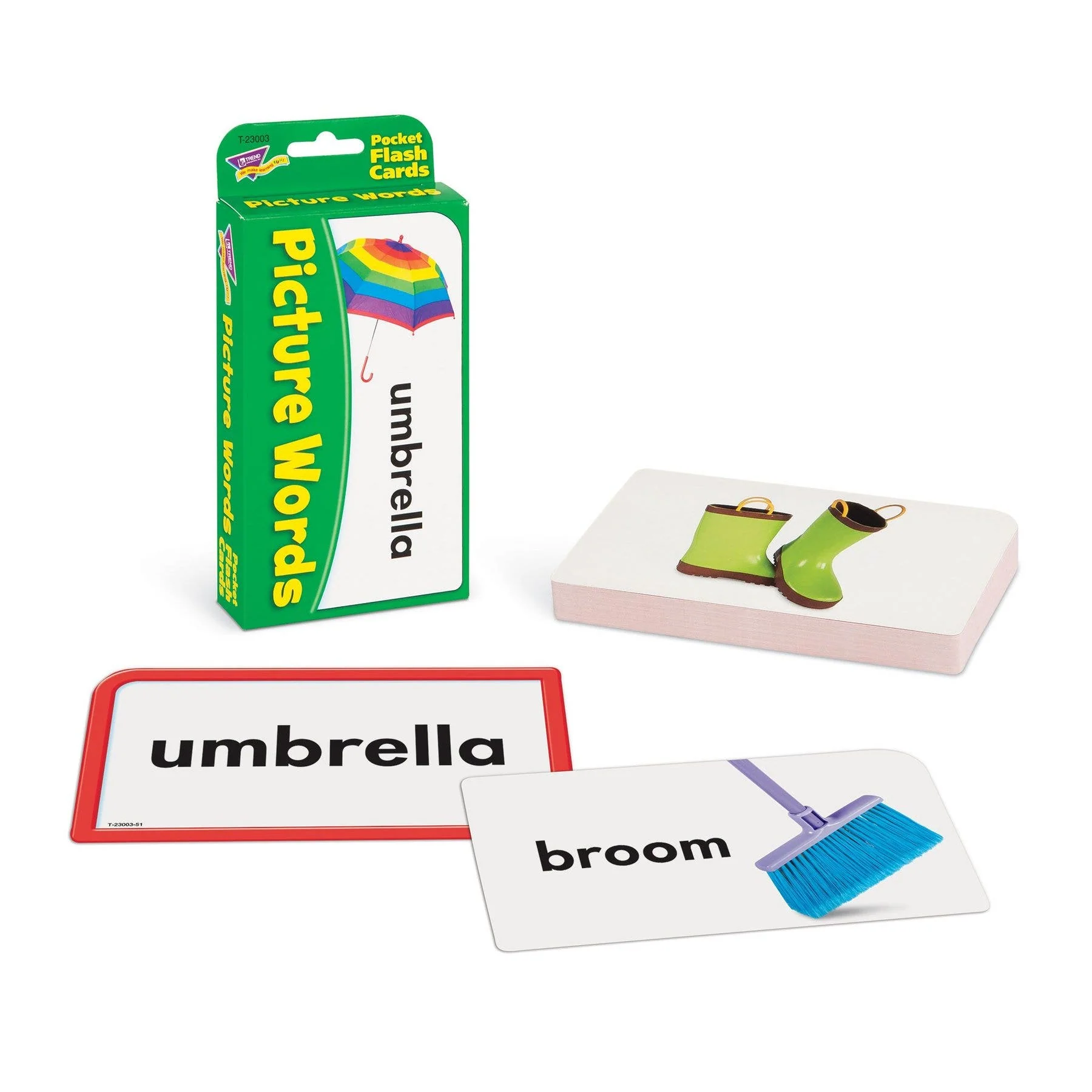 Picture Words Pocket Flash Cards - Image 3