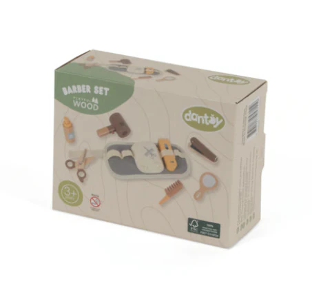 Playful Wood Barber Set - Image 4