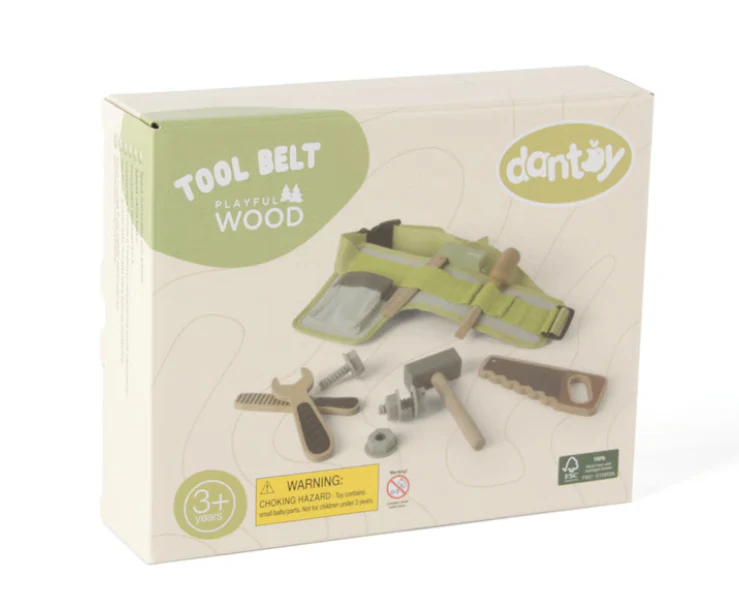 Playful Wood Tool Belt - Image 3