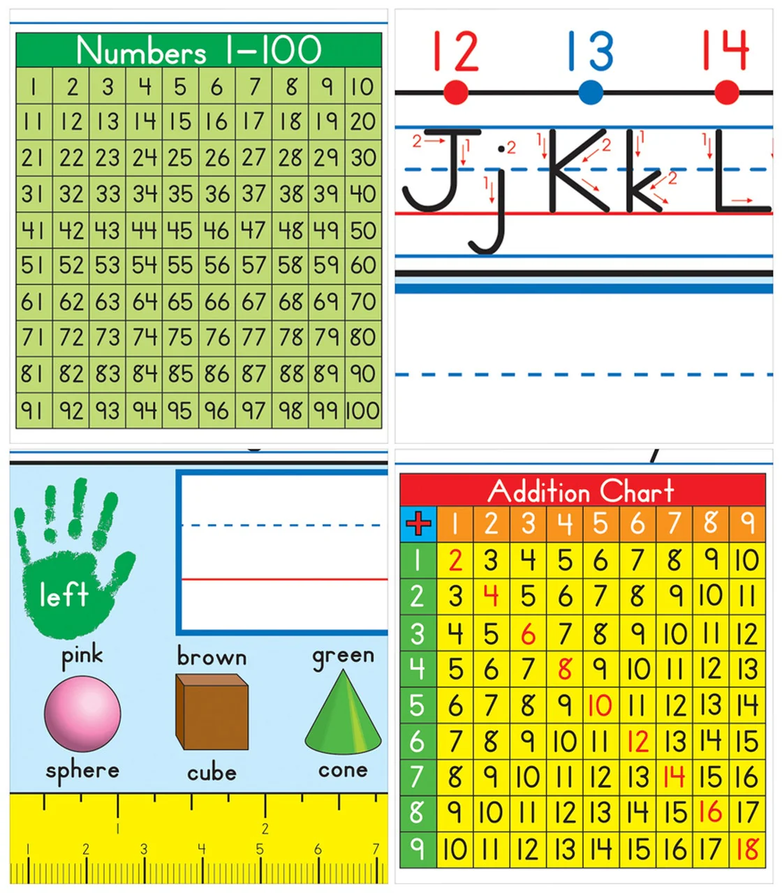Traditional Manuscript Desk Nameplates Gr 1-3 - Image 4